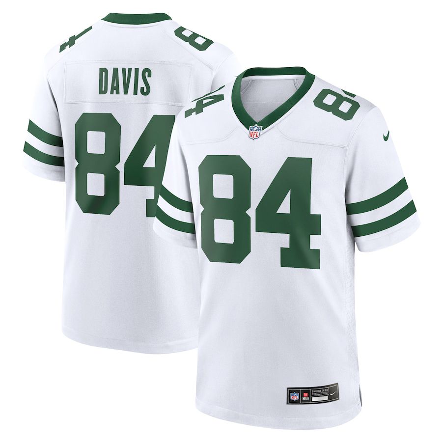 Men New York Jets #84 Corey Davis Nike Legacy White Game NFL Jersey->new york jets->NFL Jersey